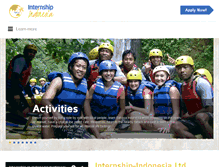 Tablet Screenshot of internship-indonesia.com